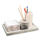 Marble Serisi Beton Ofis Organizer Set